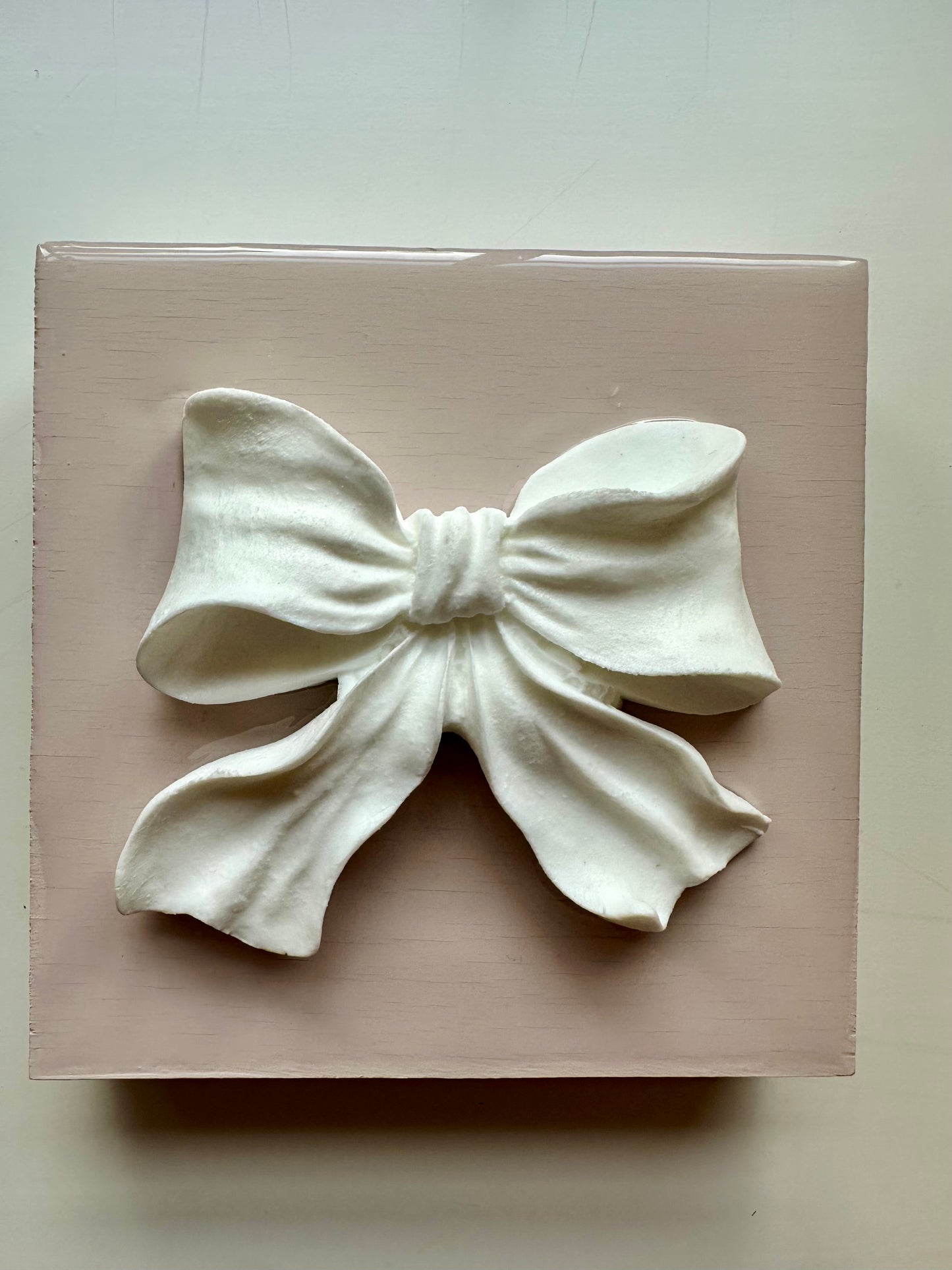 Mini Resin Bow - Rose