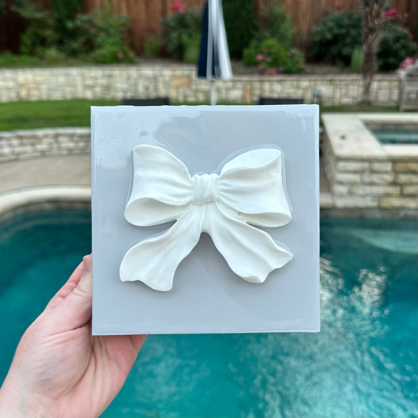 Mini Resin Bow - Lilac